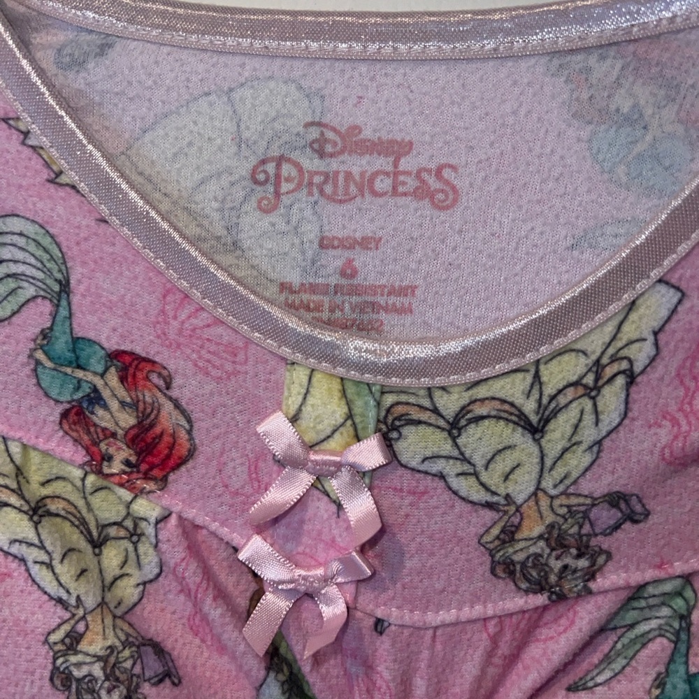 Disney Princess Purple Nightgown Belle Ariel - Picture 2 of 2